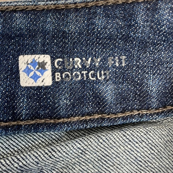 Lee Platinum Label Curvy Fit Bootcut Denim Jeans 30 - Picture 12 of 15